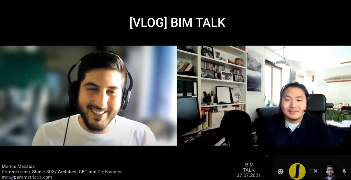 [VLOG] BIM TALK with Marios Messios